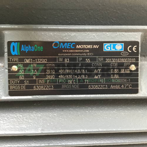 OMT1-132SX2-B3 Omec Image 4