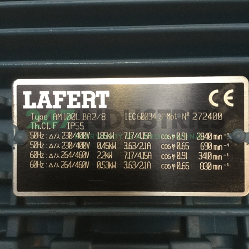 AM100LBA2/8B3 Lafert Image 4