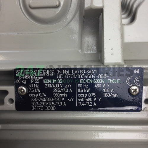 1LA7163-6AA11 Siemens Image 2