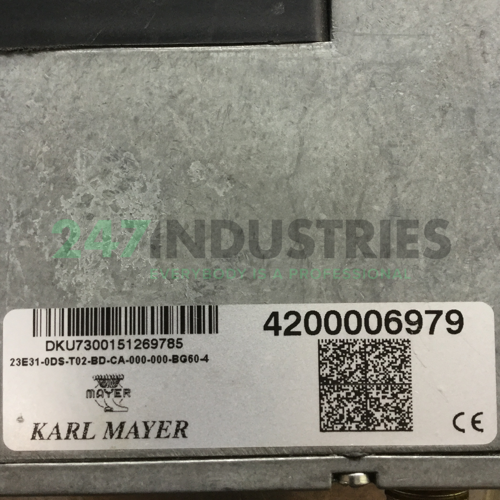 23E31-0DS-T02-BD-CA-000-000-BG60-4 Karl Mayer Image 4