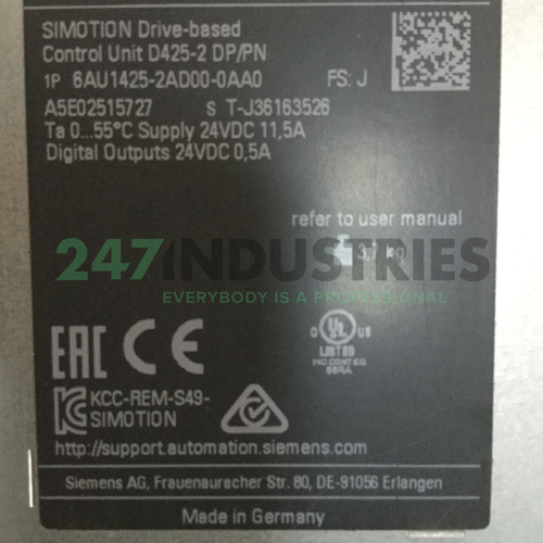 6AU1425-2AD00-0AA0 Siemens Image 4