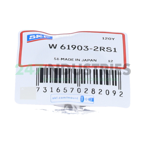 W61903-2RS1 SKF Image 3