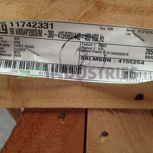 90K32CI2280S/M4B3 WEG Image 3