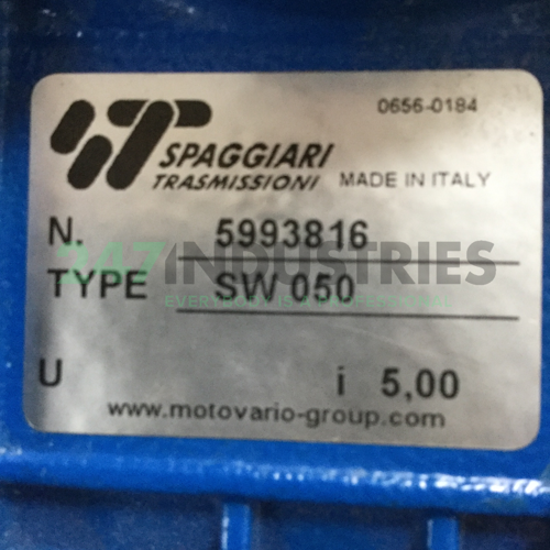 SW050-80B14I5 Spaggiari Trasmissioni Image 4