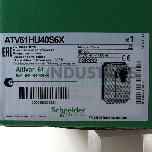 ATV61HU40S6X Schneider Electric Image 2