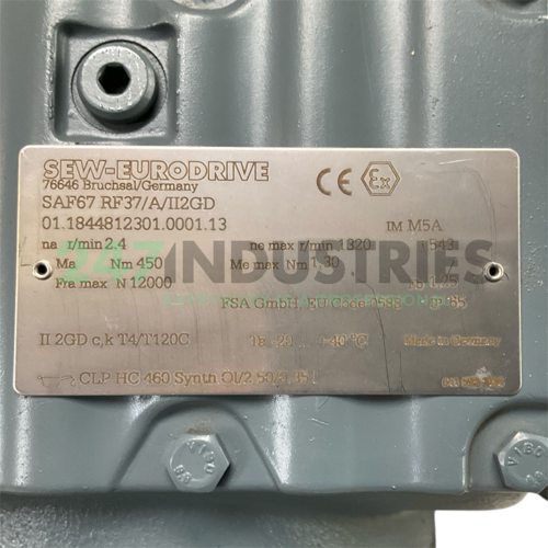 SAF67/R37/DR63M4/TF SEW-EURODRIVE Image 4