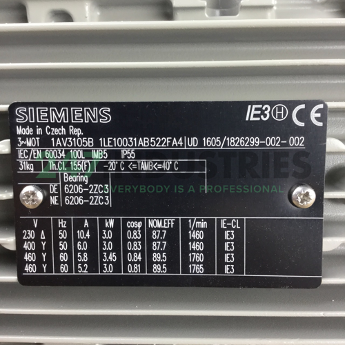 1LE1003-1AB52-2FA4 Siemens Image 2