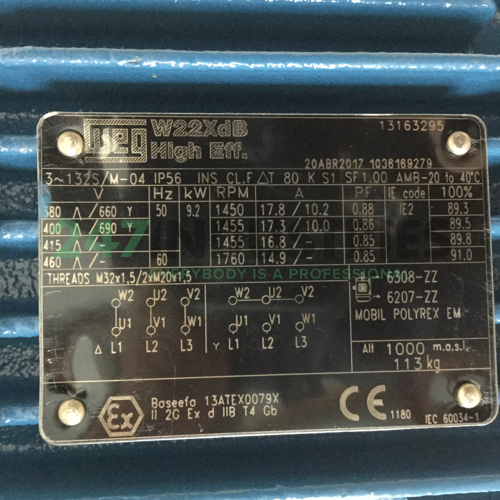 9.2K32CI2132SM4B52G WEG Image 4