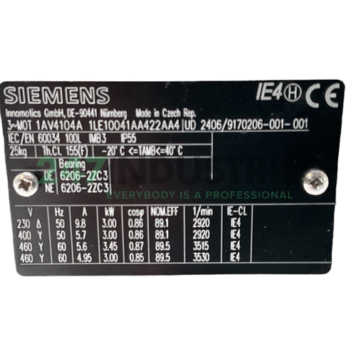 1LE1004-1AA42-2AA4 Siemens Image 4
