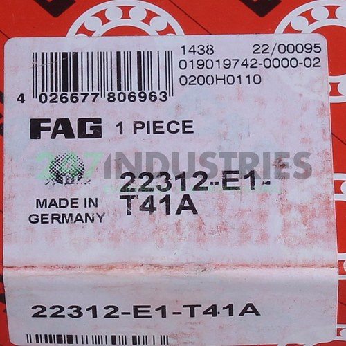22312-E1-T41A FAG Image 6