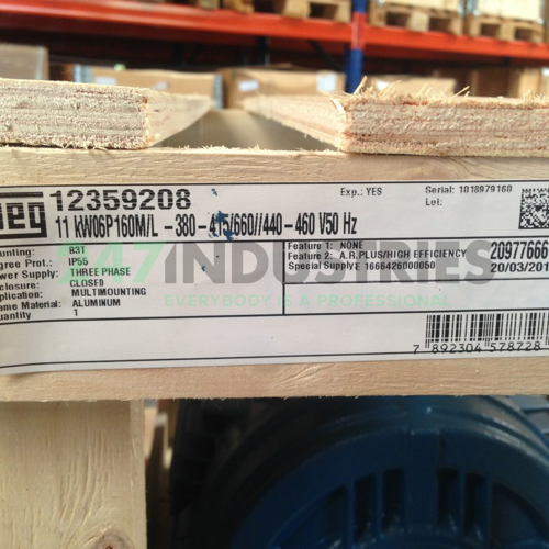 11K32AL2160M/L6B3 WEG Image 3