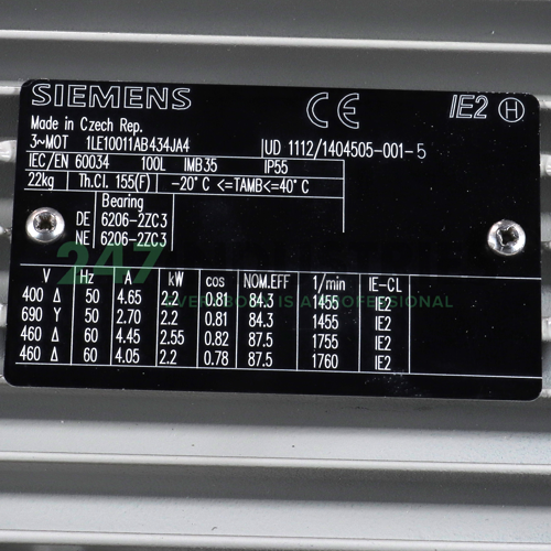 1LE1001-1AB43-4JA4 Siemens Image 2