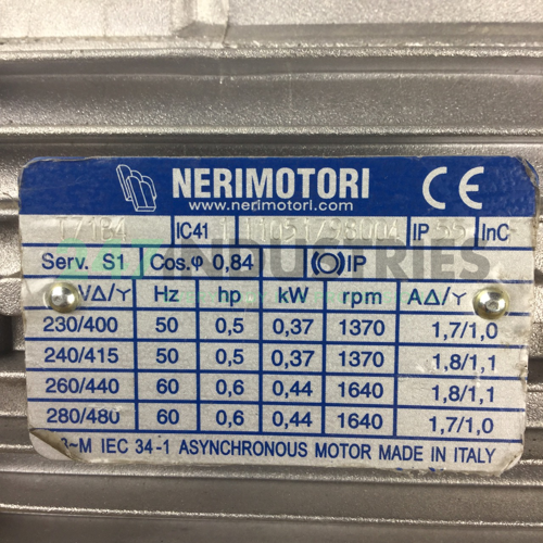 T71B4-B3 Neri Motori Image 2