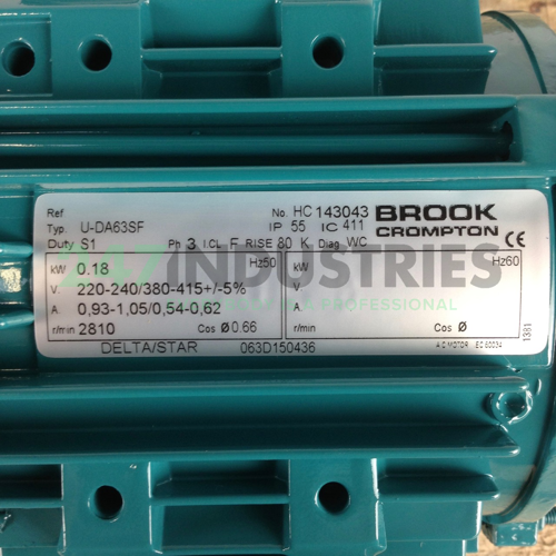 U-DA63SF-B3 Brook Crompton Image 2