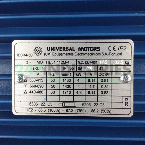 HE31112M-4B5 Universal Motors Image 2