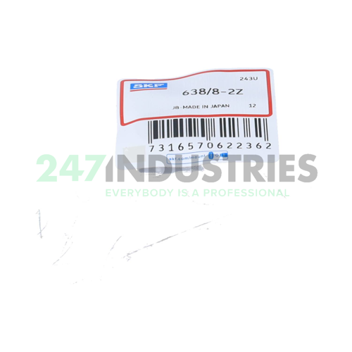 638/8-2Z SKF
