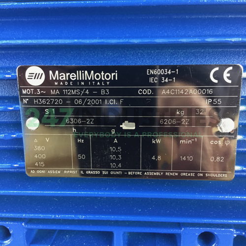 A4C1142A00016 Marelli Motori Image 2