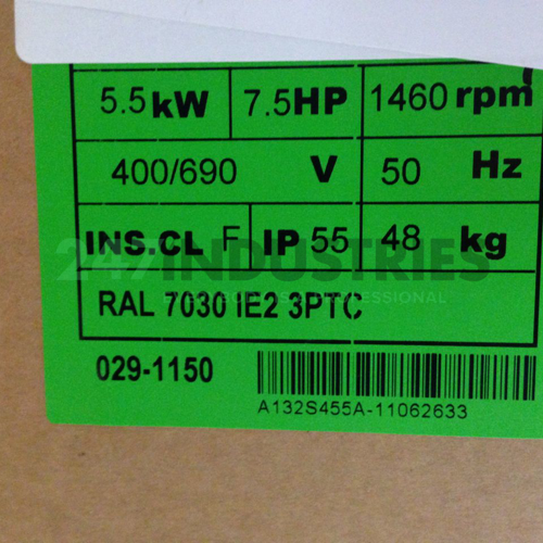 FCPA132S-4/HEB34 AC-Motoren GmbH Image 3