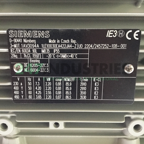 1LE1003-0EA42-2JA4-Z Siemens Image 4