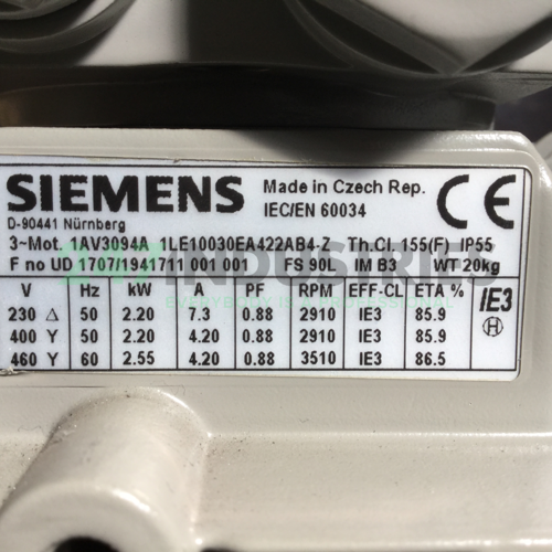 1LE1003-0EA42-2AB4-Z Siemens Image 4