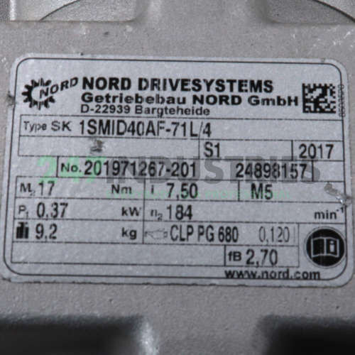 SK1SMID40AF-71L/4 NOR Image 2