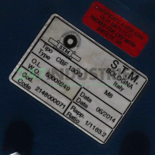 CBF130/3-M6-71B5I1163 STM Bologna Italy Image 4