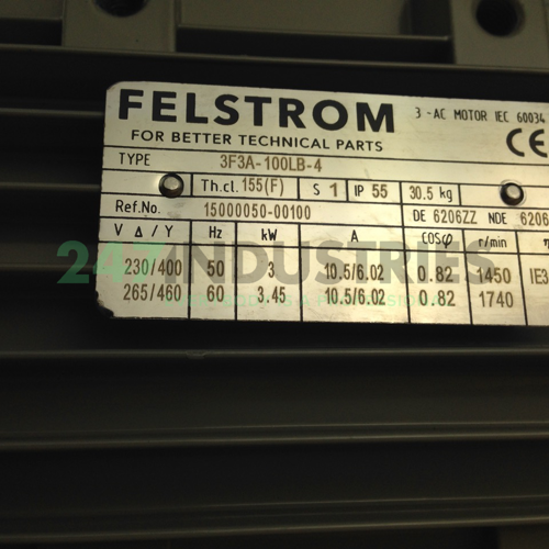 3F3A-100LB-4B34 Felstrom Image 3