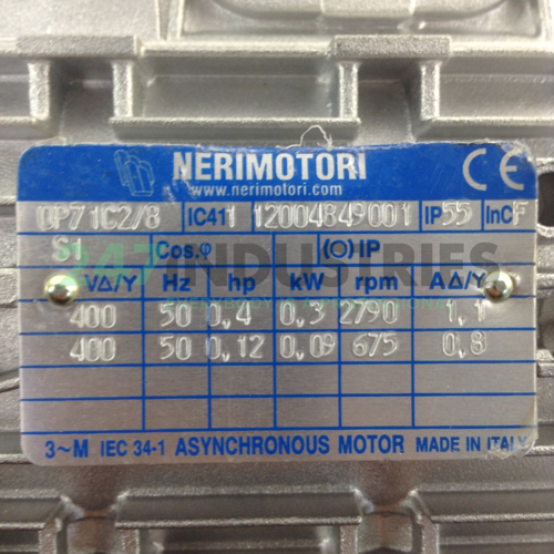 DP71C2/8 Neri Motori Image 2