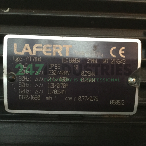 AT71A4V18 Lafert Image 4