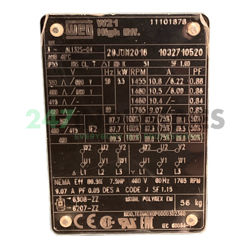 5,5K32AL2132S4B3 WEG Image 4