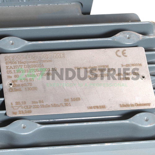 KA37T/DRS80S4 SEW-EURODRIVE Image 2