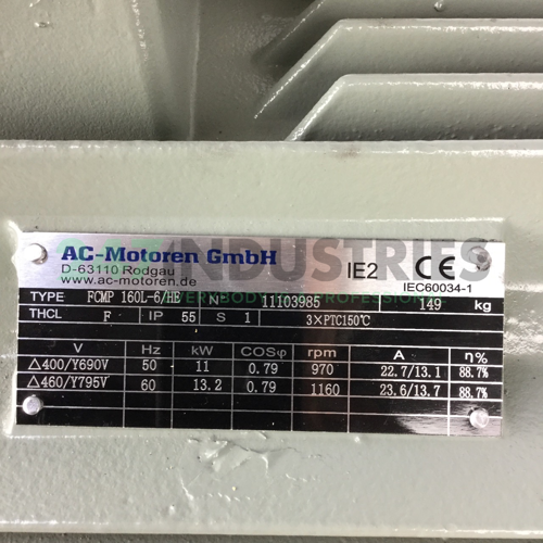 FCMP160L-6/HEB35 AC-Motoren GmbH Image 2