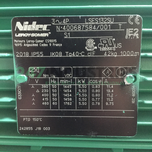 CB3433BSSB5-LSES132SU Leroy Somer Image 5