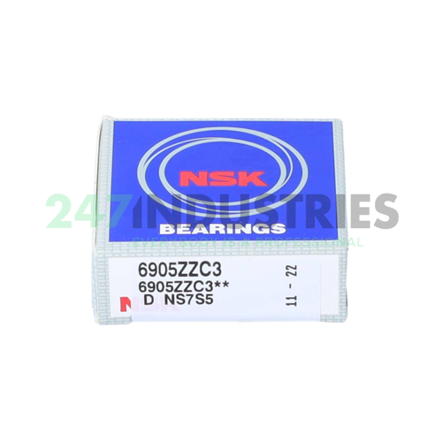 6905ZZ C3 NSK Image 3