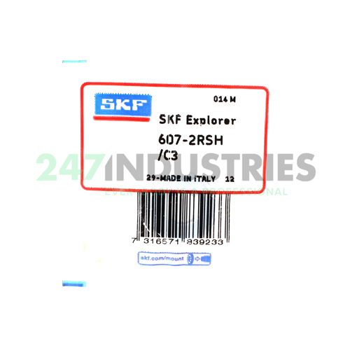 607-2RSH/C3 SKF Image 2