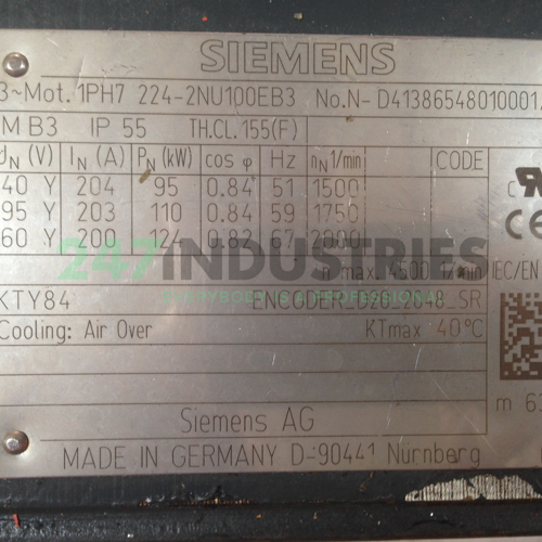 1PH7224-2NU10-0EB3 Siemens Image 2