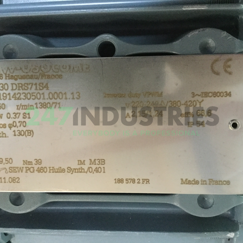 WF30/DRS71S4 SEW-EURODRIVE Image 4