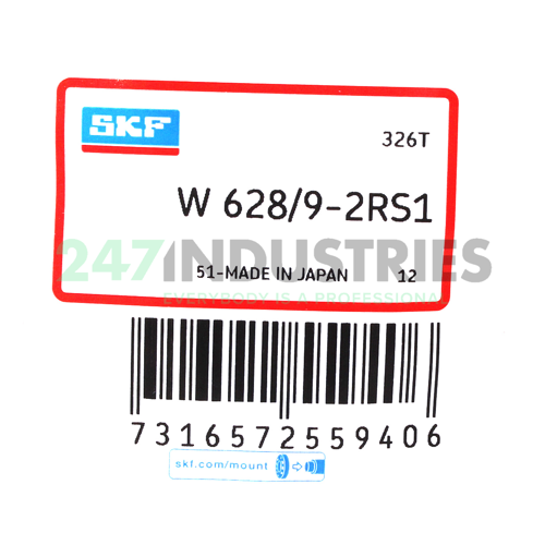 W628/9-2RS1 SKF Image 2