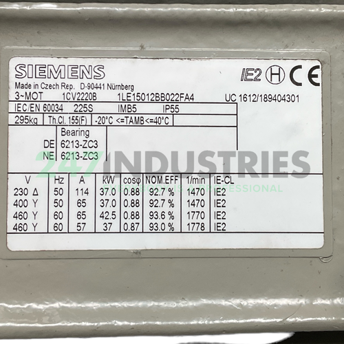 1LE1501-2BB02-2FA4 Siemens Image 4