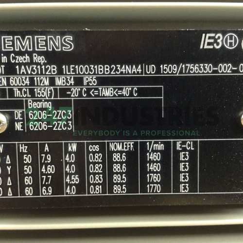1LE1003-1BB23-4NA4 Siemens Image 2