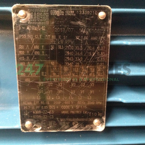 18.5K32AL2160M/L2B3 WEG Image 2