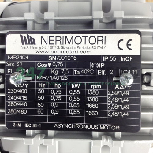 MR71C4-B14 Neri Motori Image 2