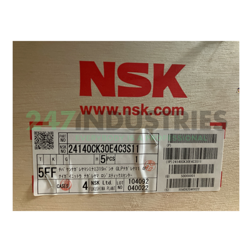 24140CK30E4C3S11 NSK Image 3