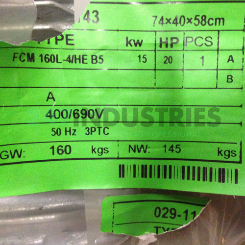 FCM160L-4/HEB5 AC-Motoren GmbH Image 3