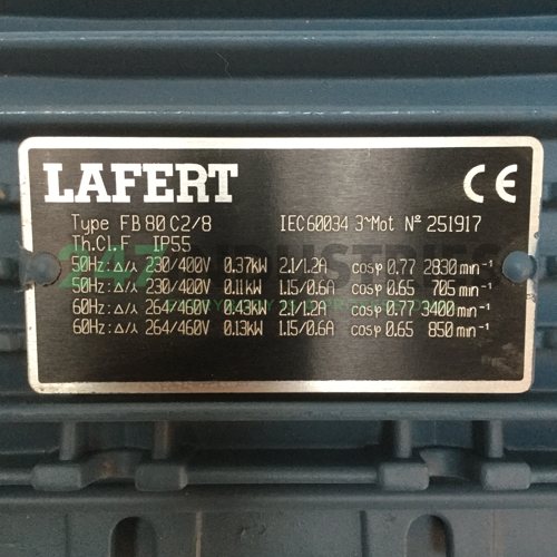 FB80C2/8B3 Lafert Image 4