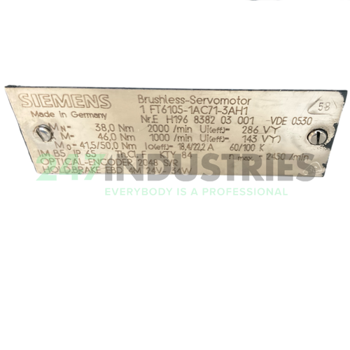 1FT6105-1AC71-3AH1 Siemens Image 3