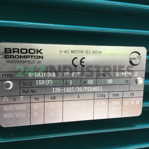 A-DA160MA2B3-PTC Brook Crompton Image 4