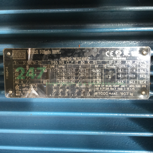 110K32CI2315S/M2B3 WEG Image 4