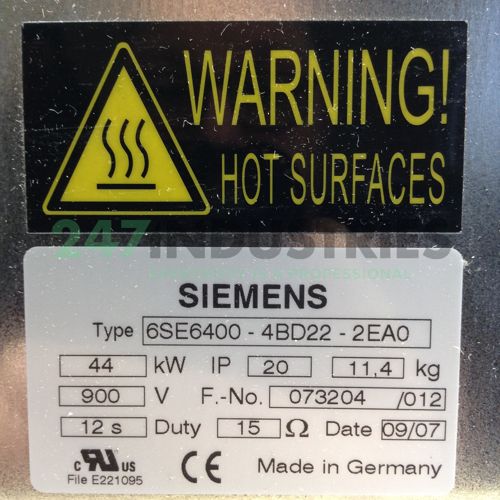 6SE6400-4BD22-2EA0 Siemens Image 2