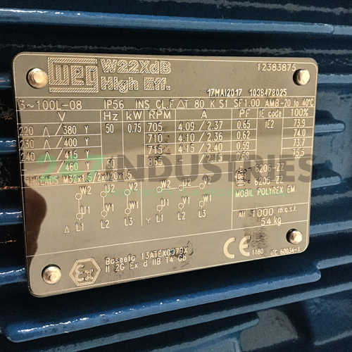 0.75K31CI2100L8B32G WEG Image 4